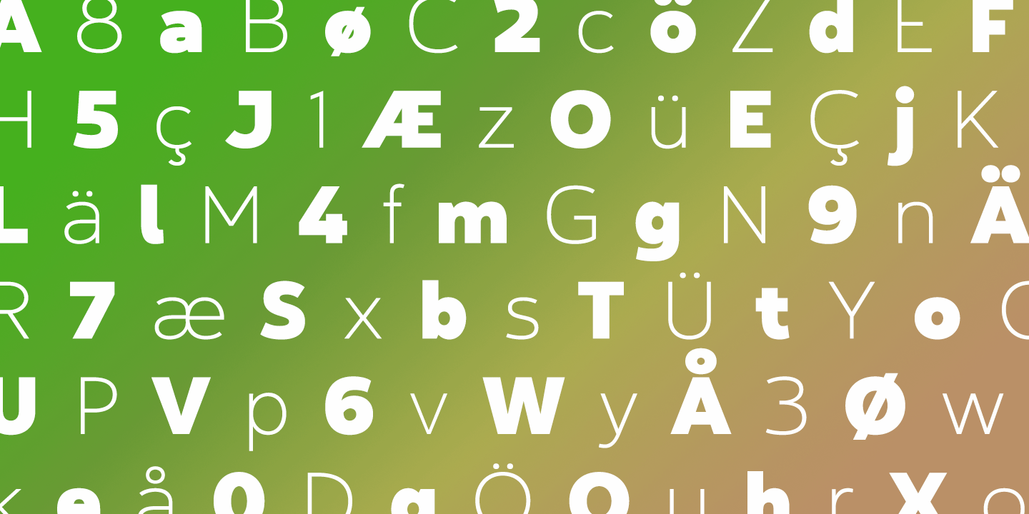 Yorkten Font Poster #1