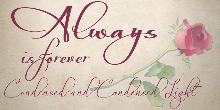 Always Font Poster #1
