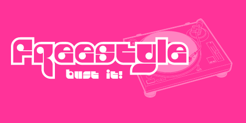 Freestyle Font Poster #1