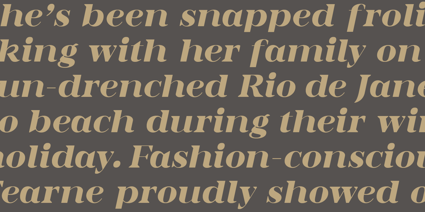 Romina Font Poster #1