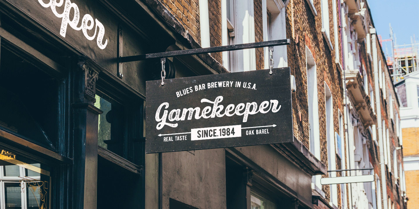 UT Triumph Script Font Poster #1