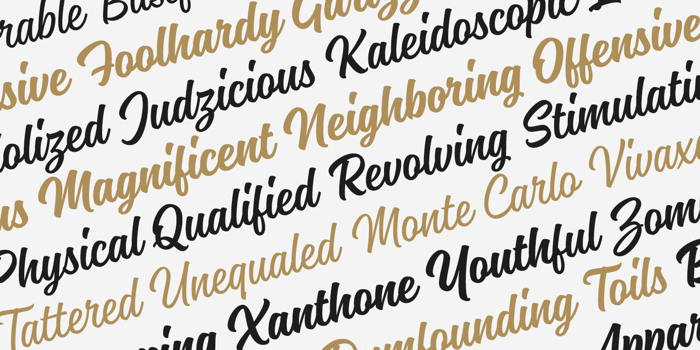 Magneton Font Poster #1