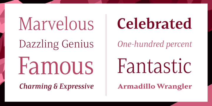 Mandrel Font Poster #1