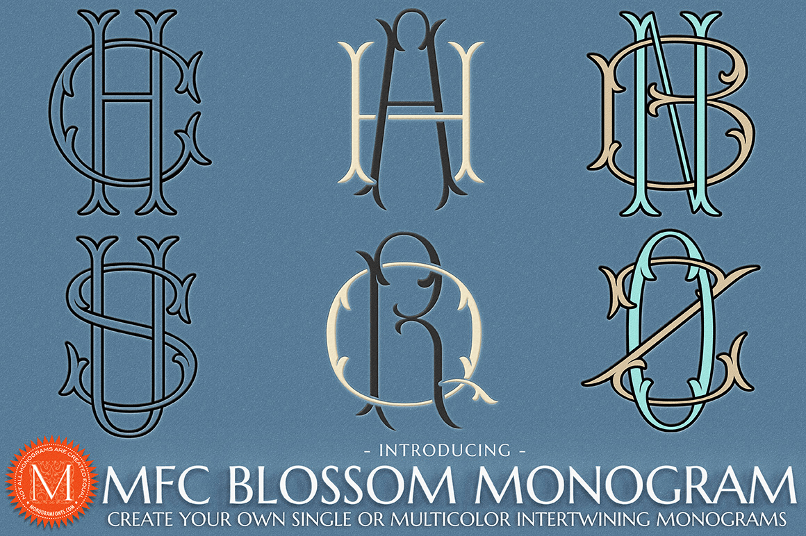 MFC Blossom Monograms Poster