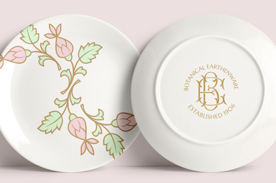 MFC Blossom Monograms Font Poster #1