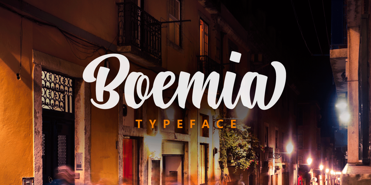 Boemia Font Poster #1