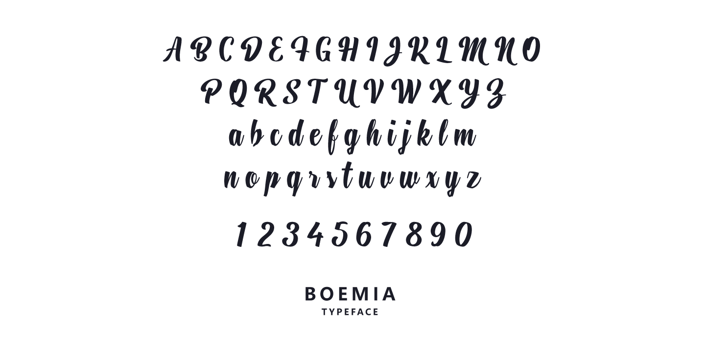 Boemia Font Poster #1