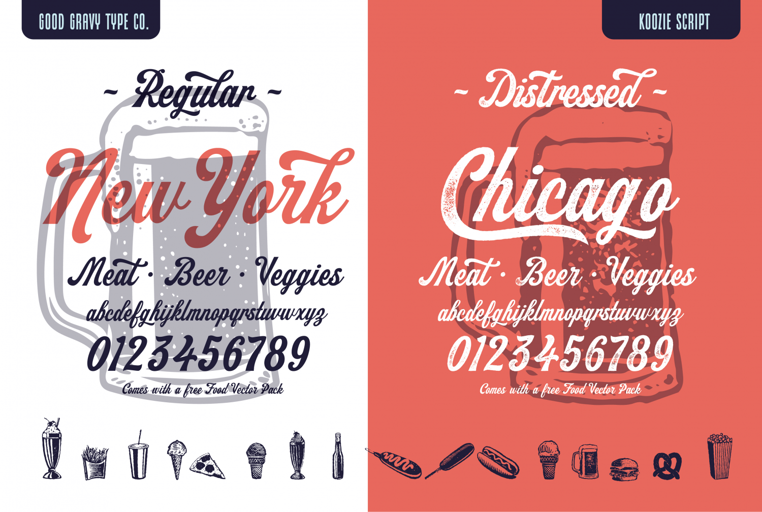 Koozie Script Font Poster #1