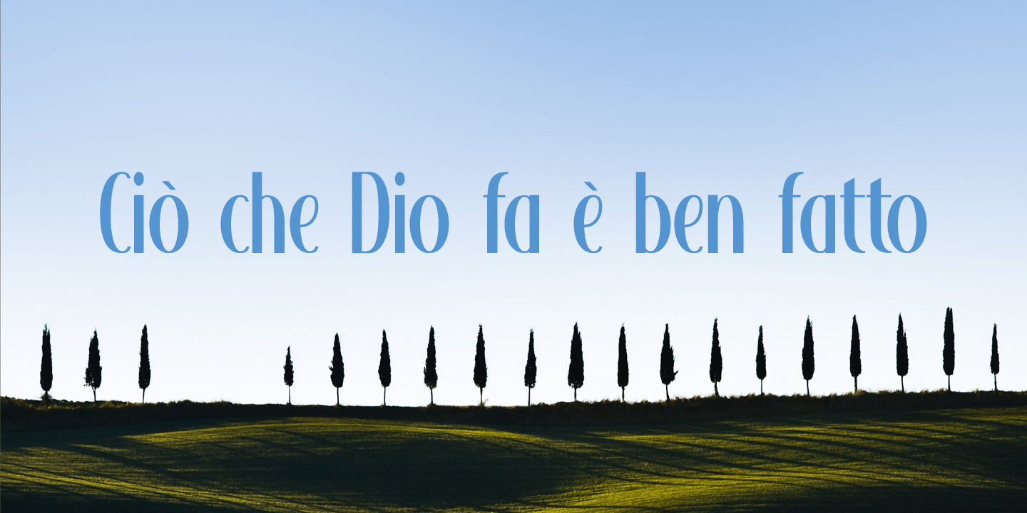 Adagietto Font Poster #1