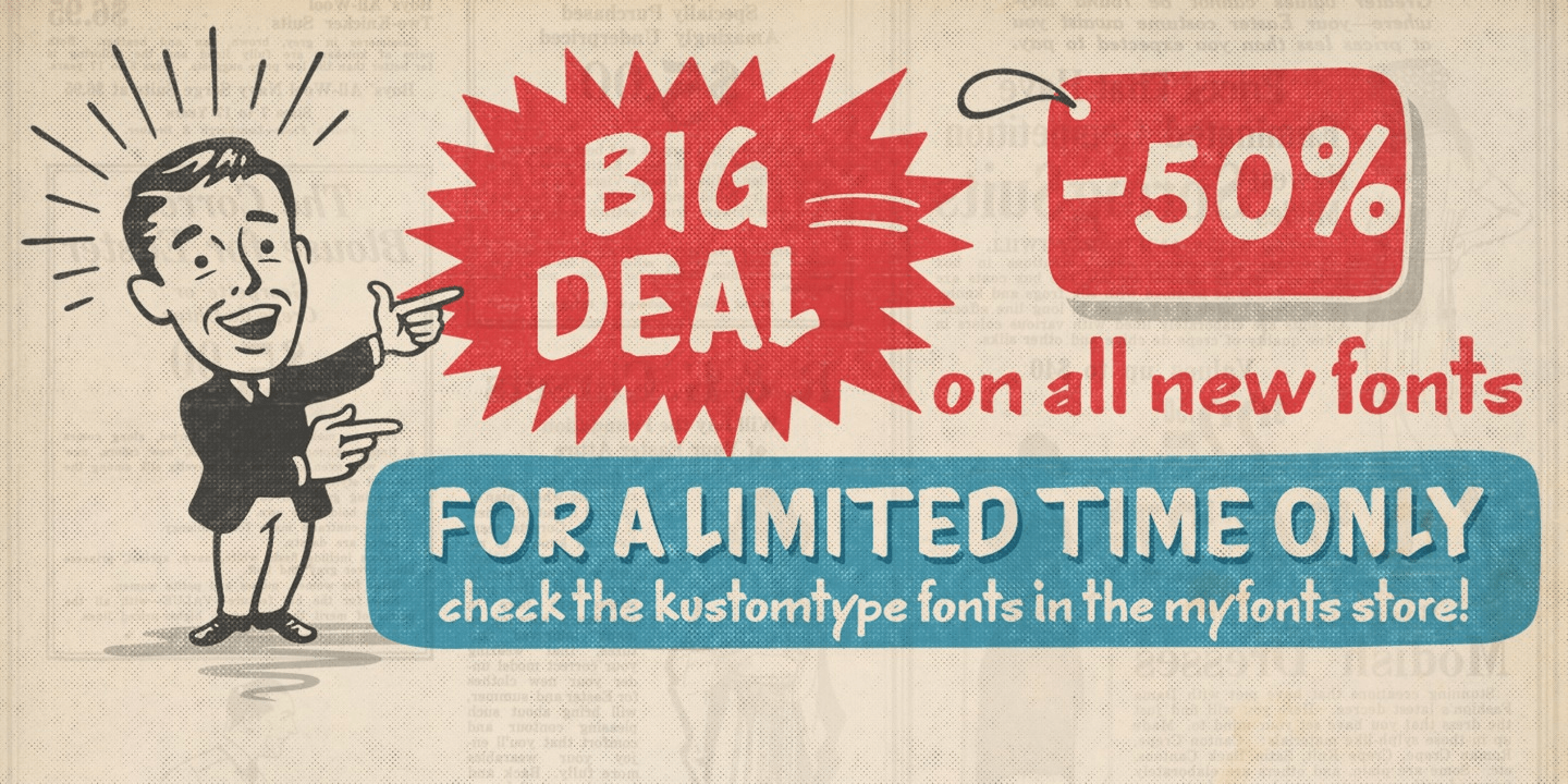 Luckystrikes Font Poster #1
