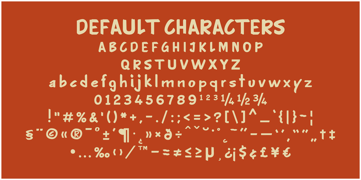 Luckystrikes Font Poster #1