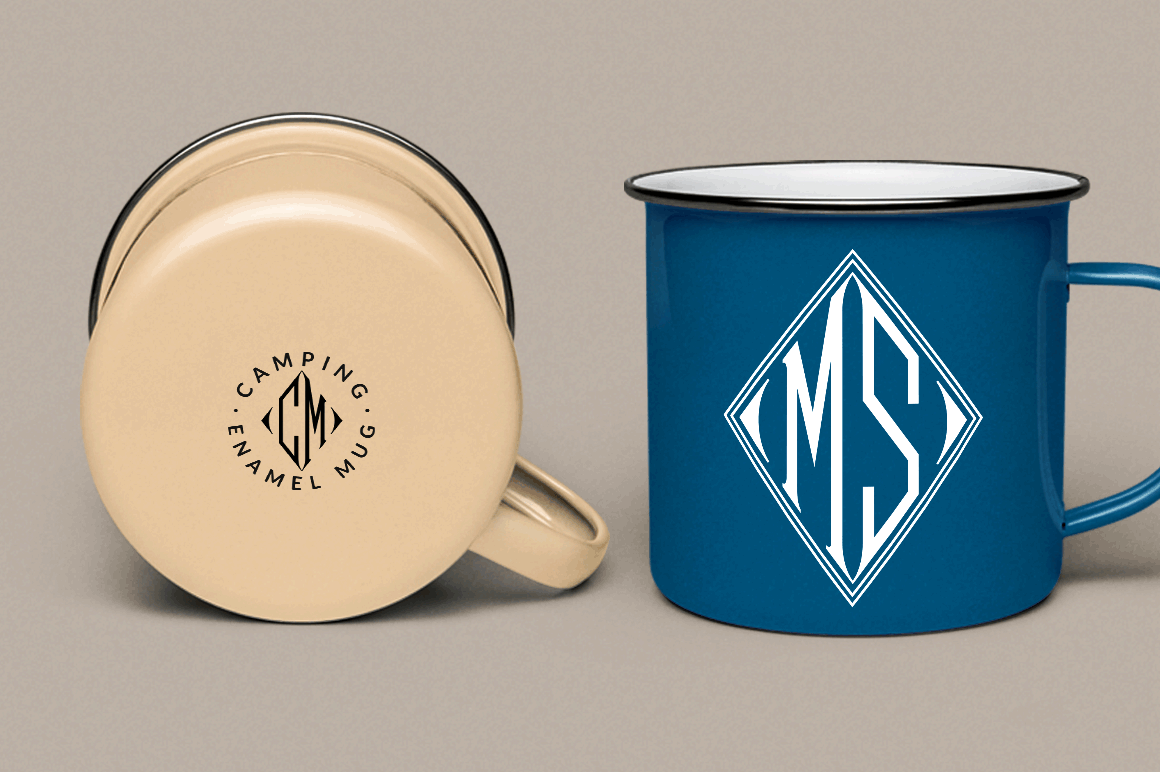 MFC Diamas Monogram Font Poster #1