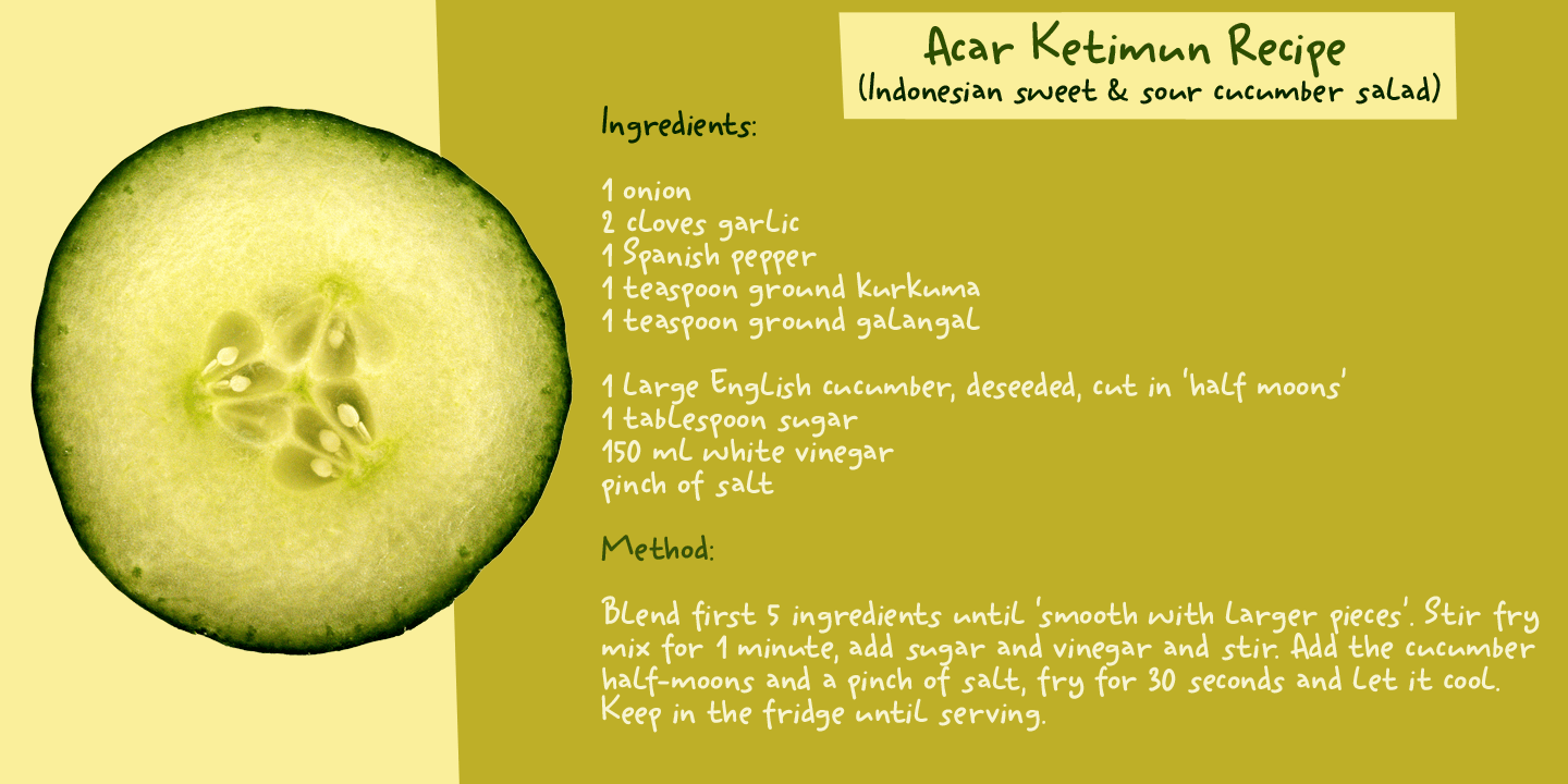 Ketimun Font Poster #1