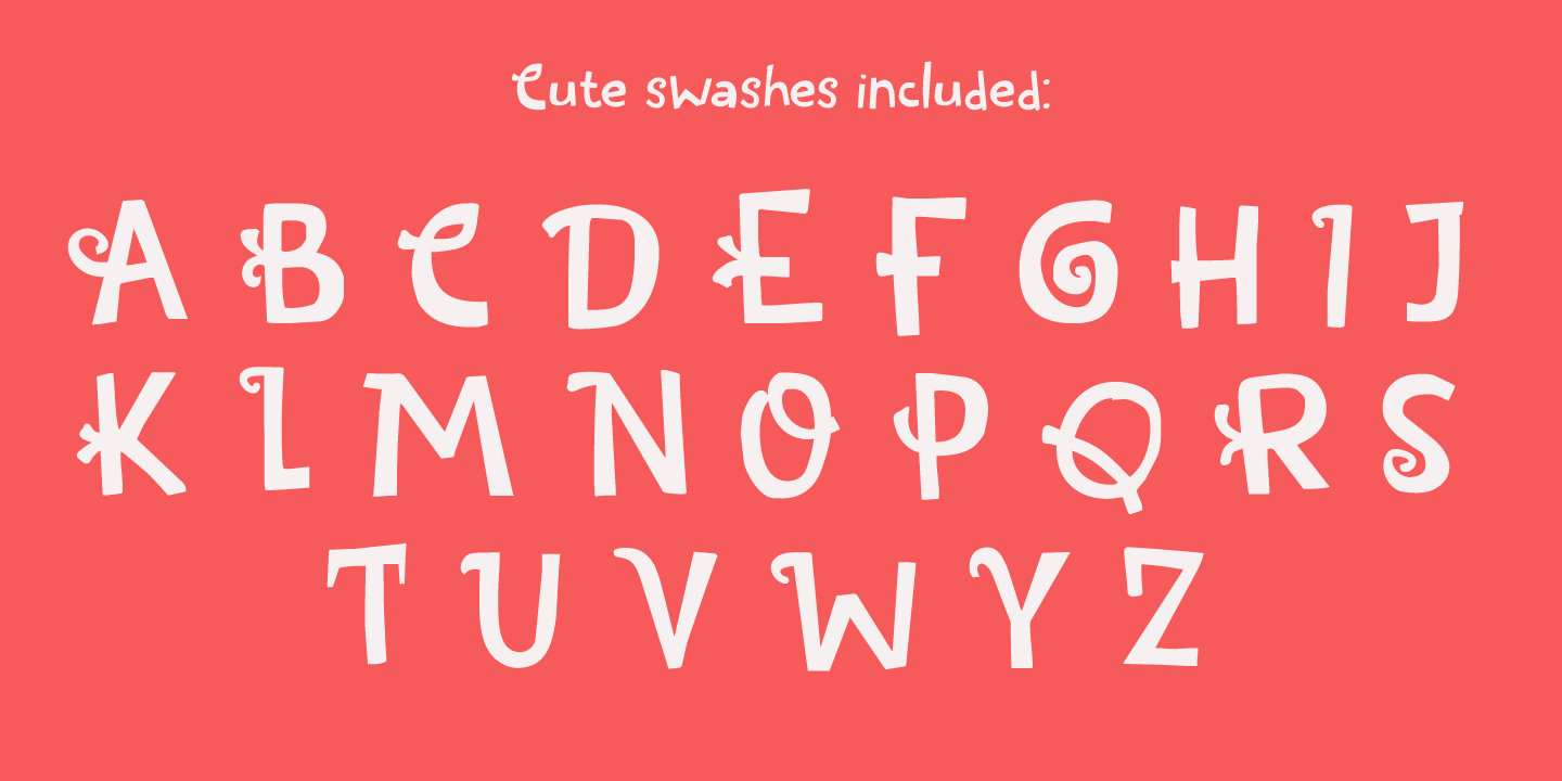 Redcurrant Font Poster #1