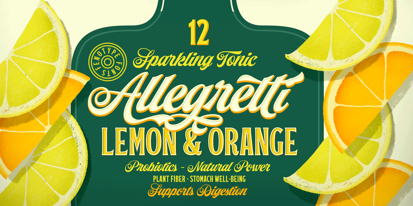 Grand Atlantic Complete Font Poster #1