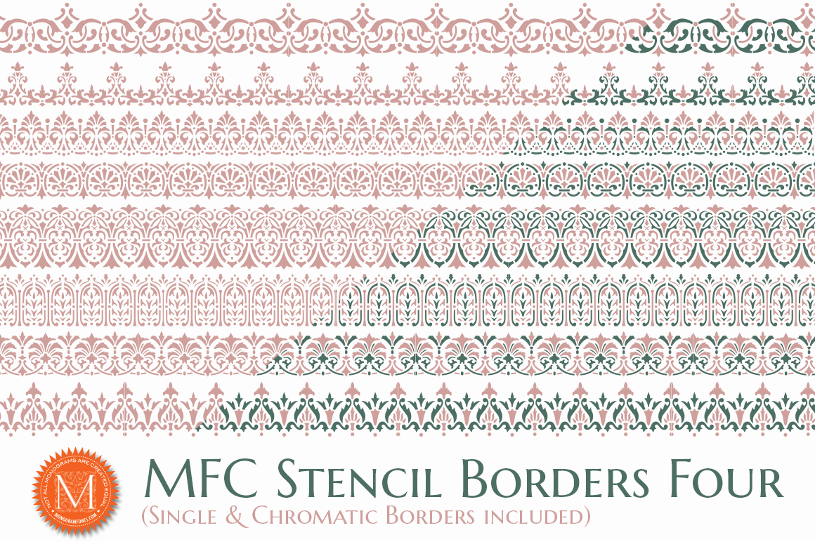 MFC Stencil Borders Four Poster