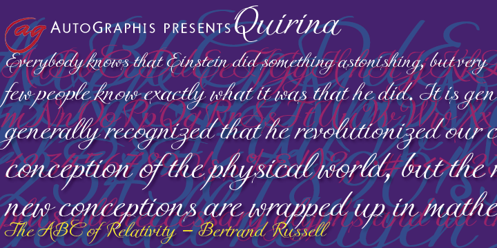 Quirina Font Poster #1