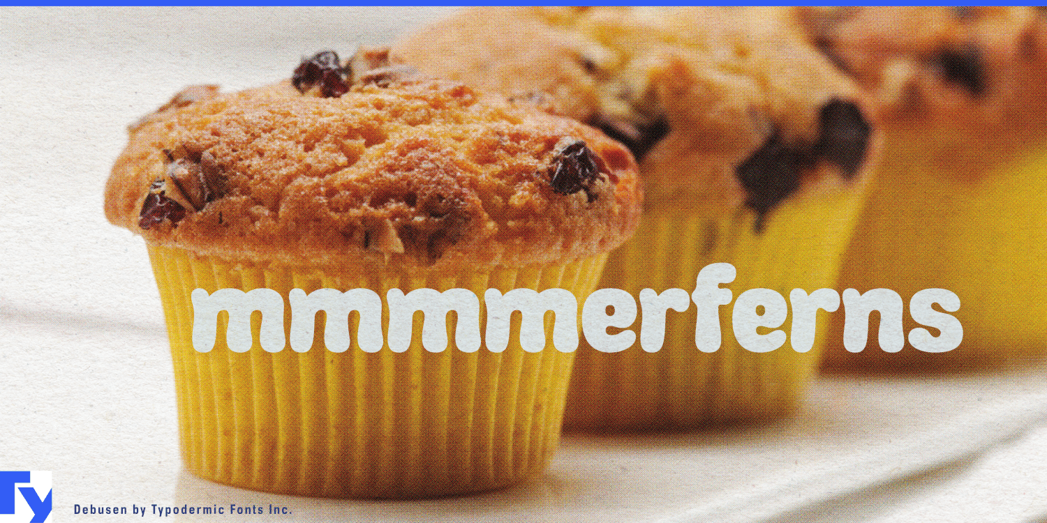 Debusen Font Poster #1