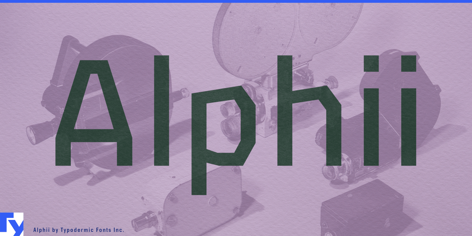 Alphii Font Poster #1