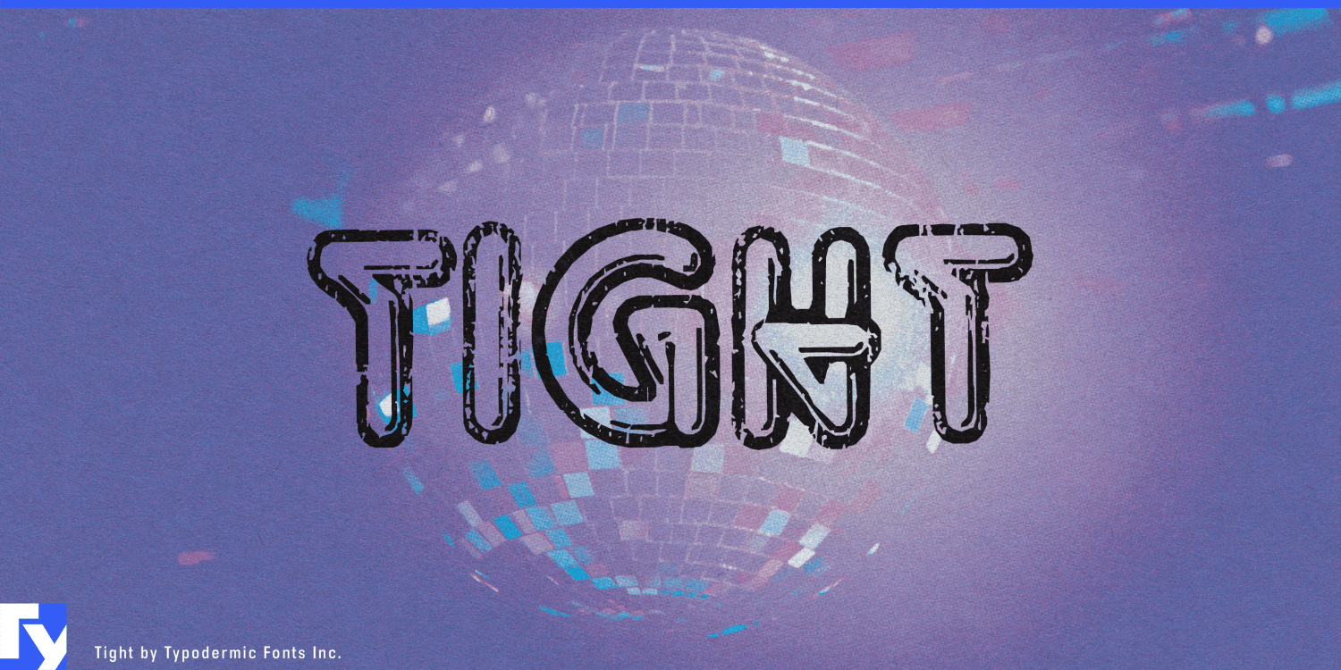 Tight Font Poster #1