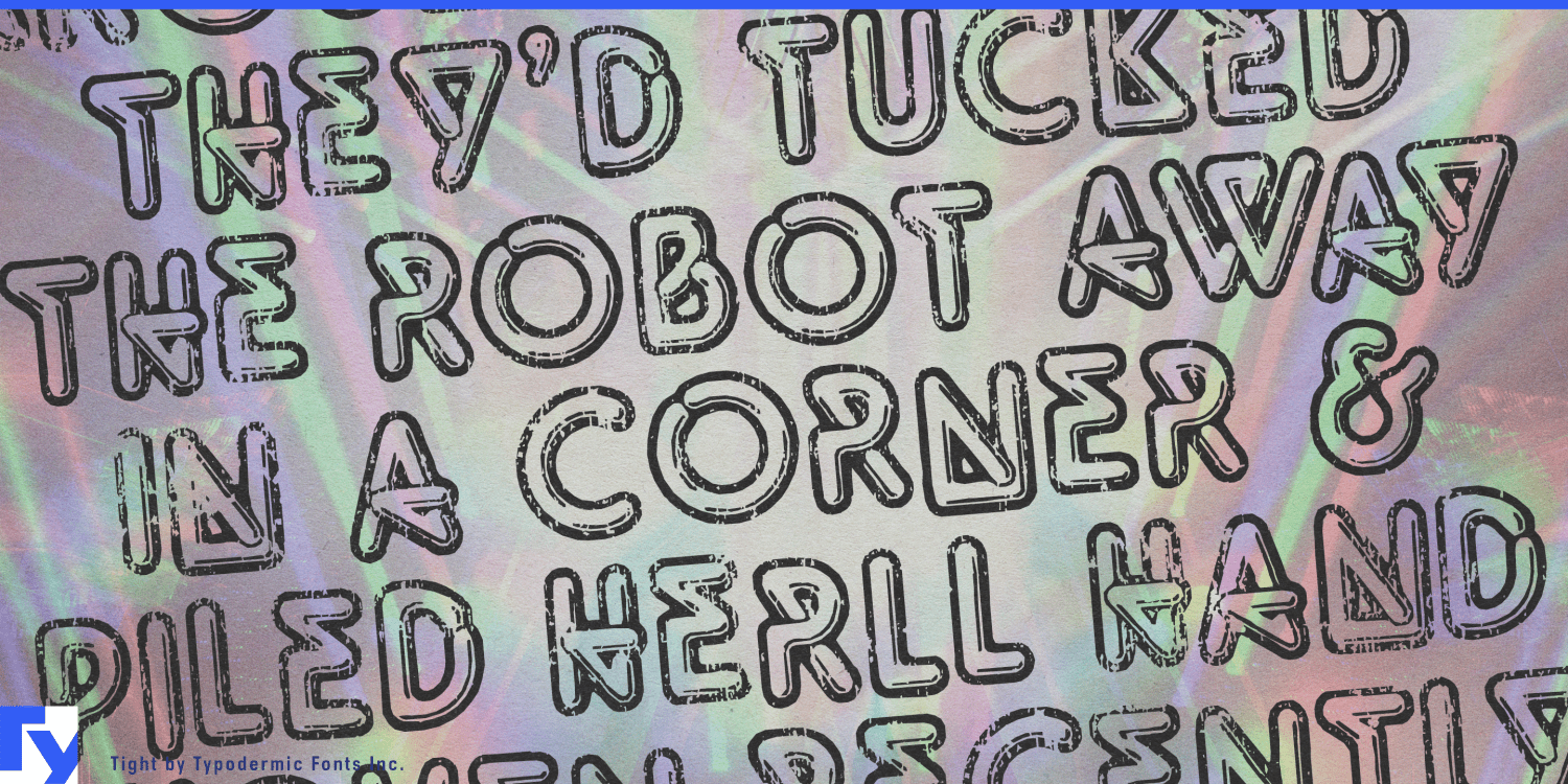 Tight Font Poster #1