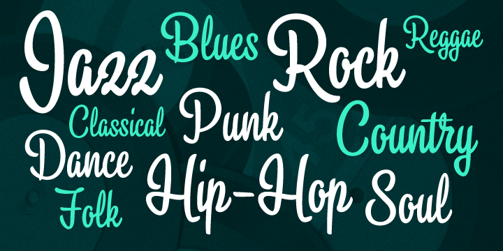 Alina Regular Font Poster #1