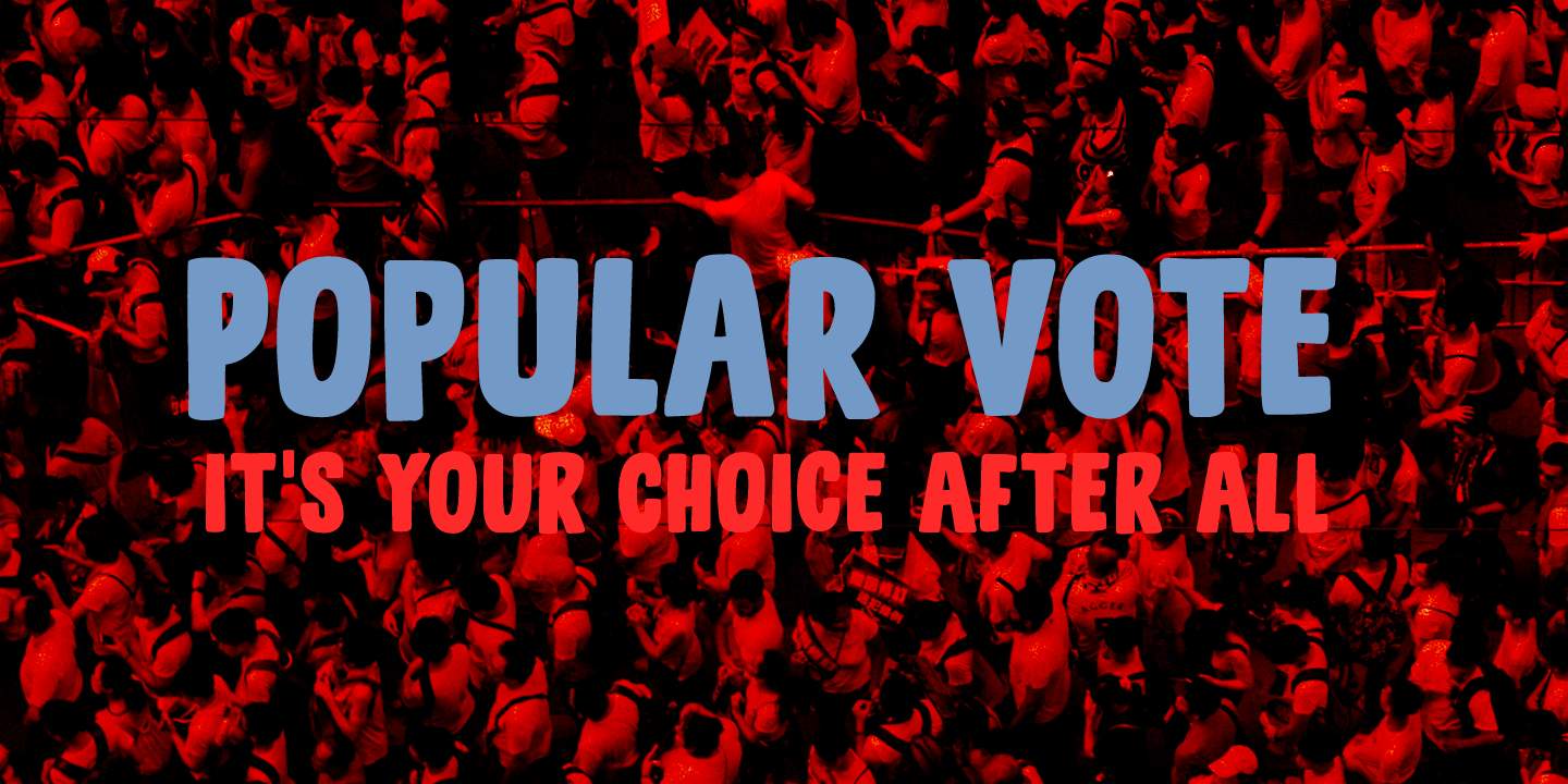Popular Vote Poster