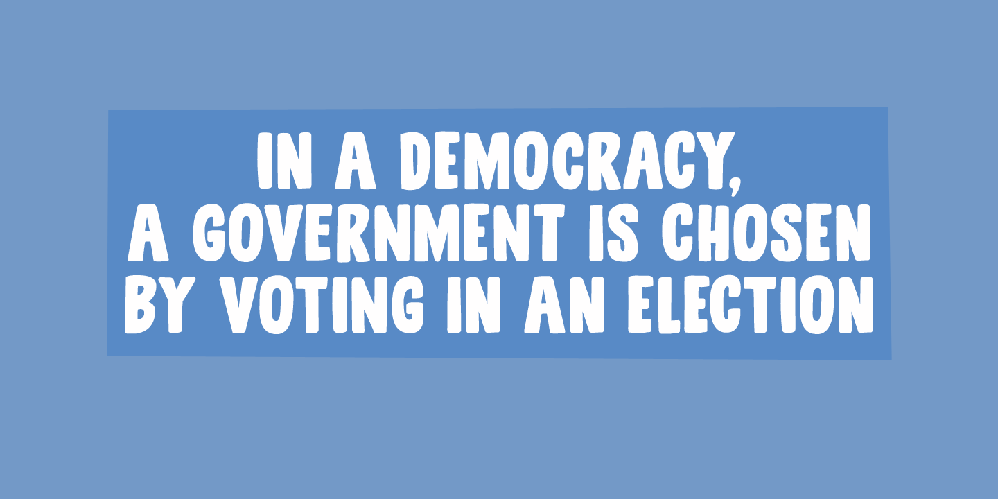 Popular Vote Font Poster #1