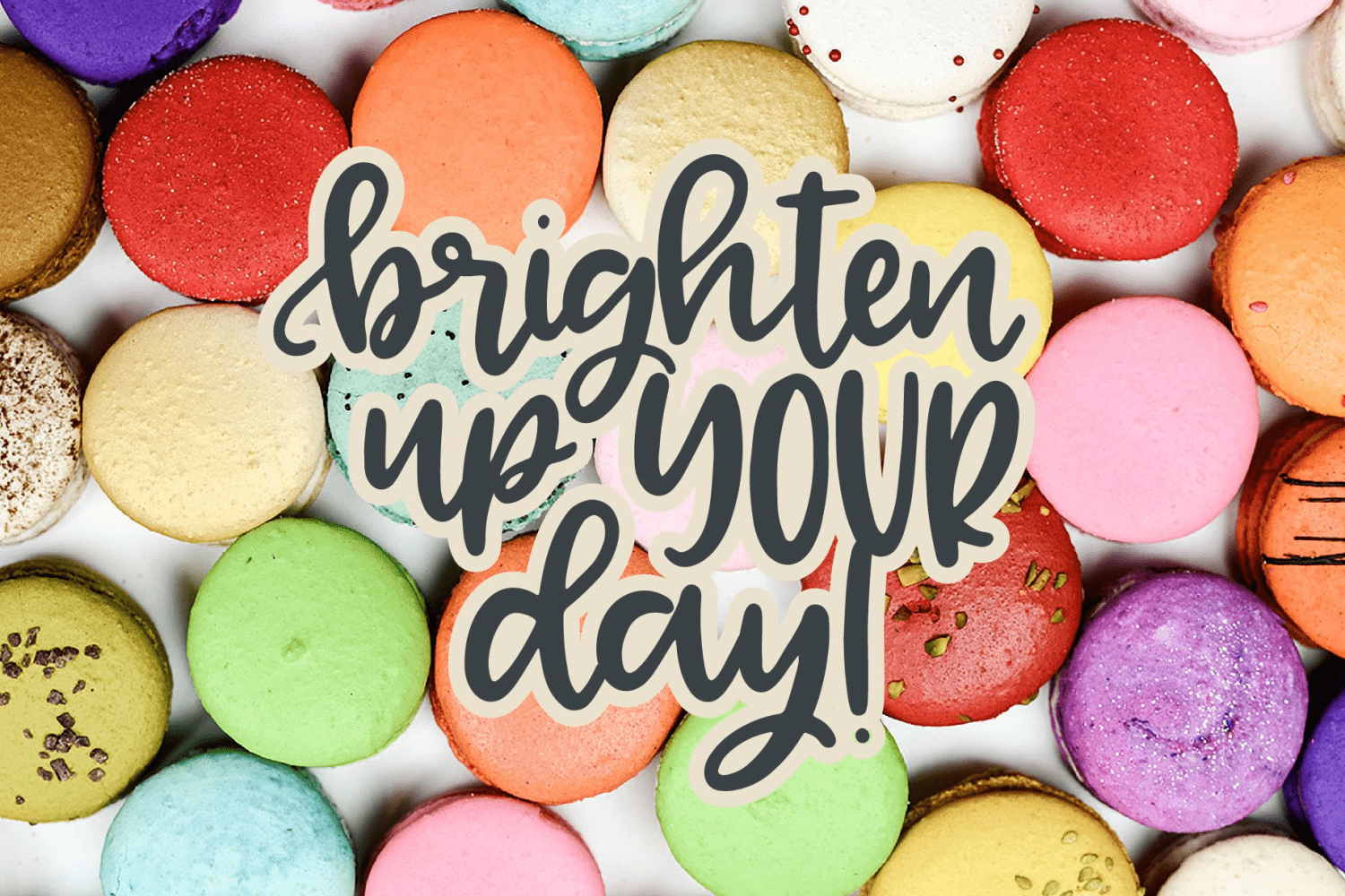 Crema Macchiato Font Poster #4