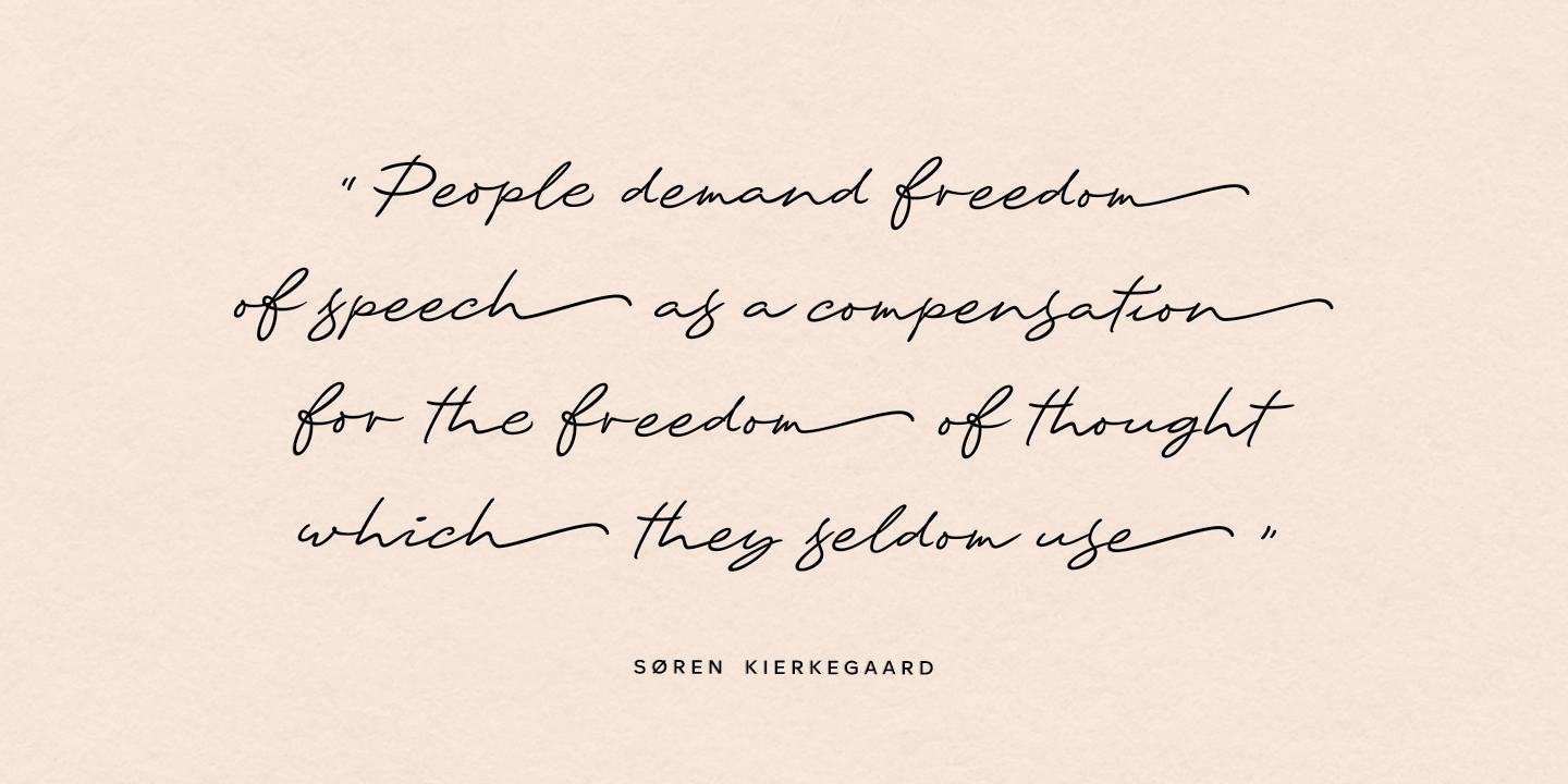 Ellie Script Font Poster #1