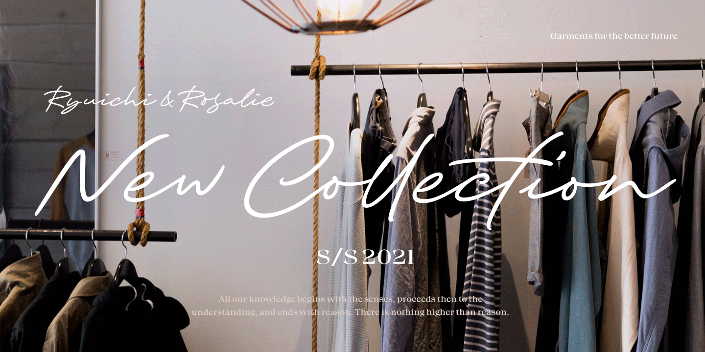 Ellie Script Font Poster #1