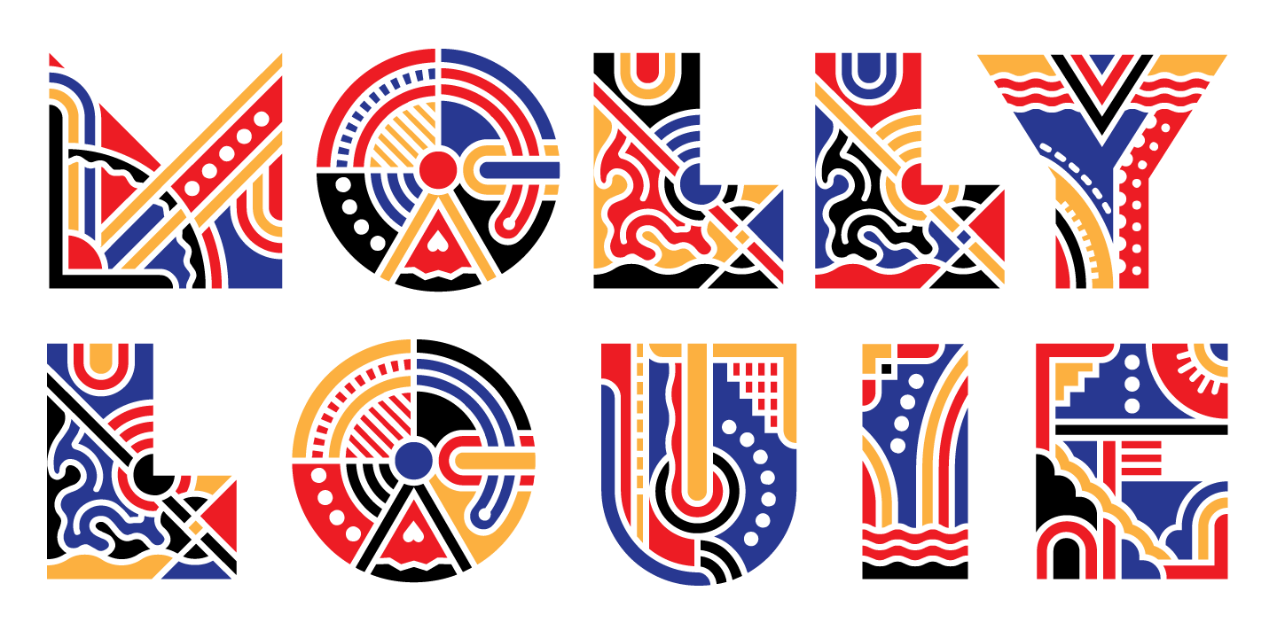 Molly Louie Font Poster #1