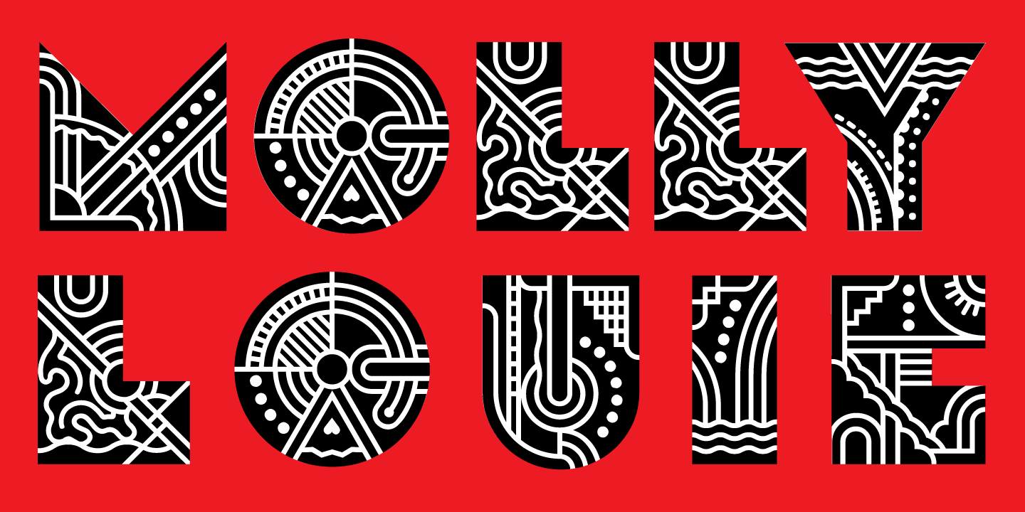 Molly Louie Font Poster #1