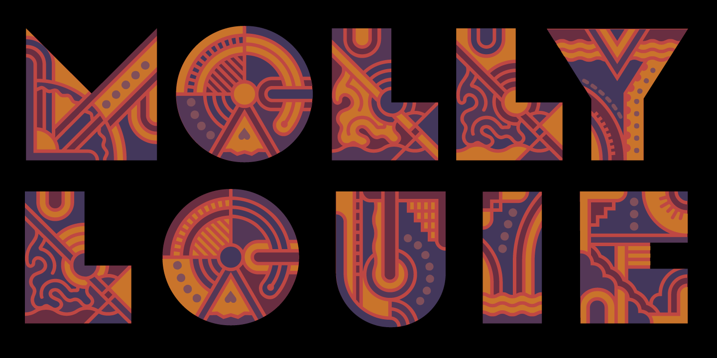 Molly Louie Font Poster #1