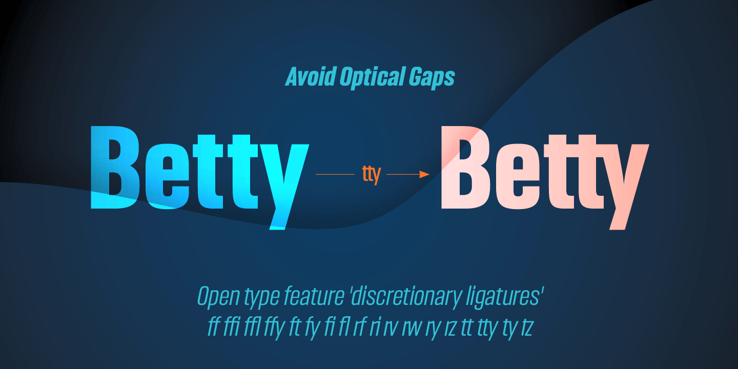 Headlines Variable Font Poster #1