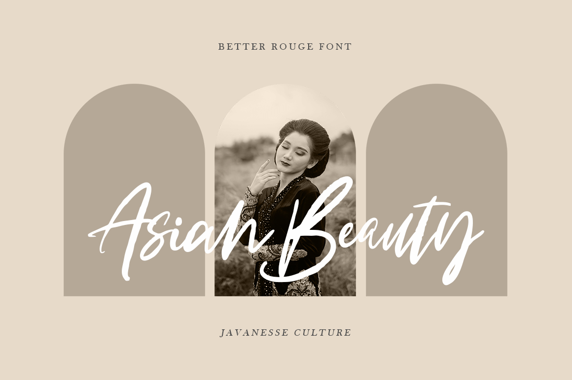 Better Rouge Font Poster #1