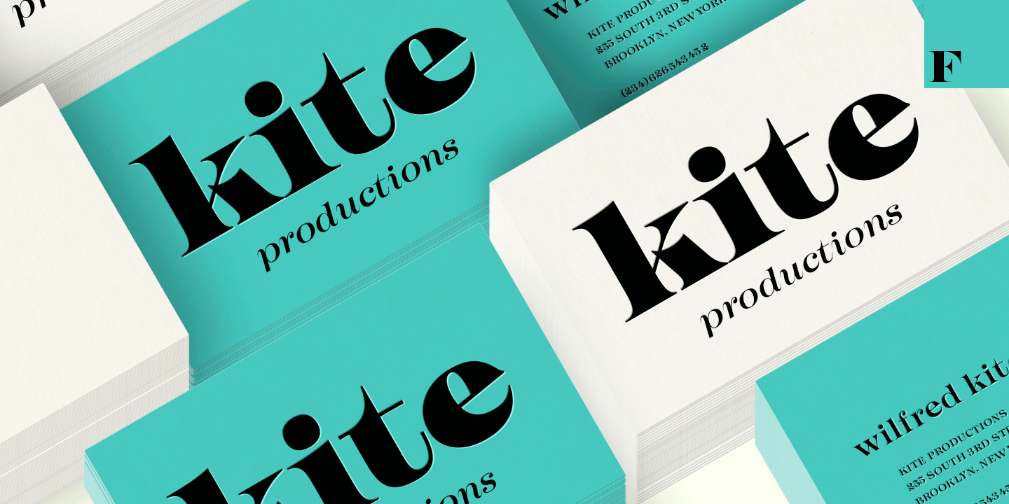 Imagist Font Poster #1