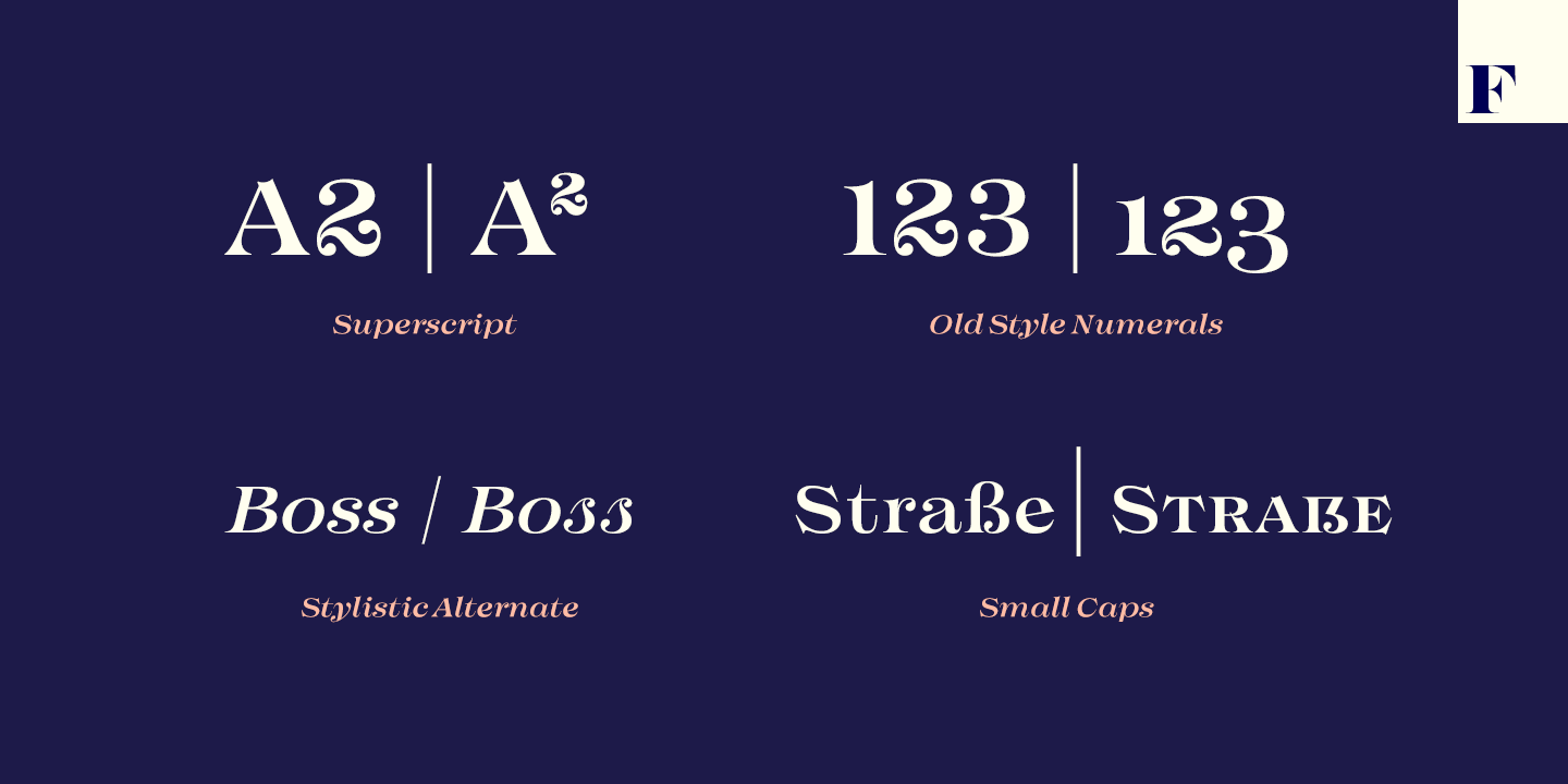 Imagist Font Poster #1