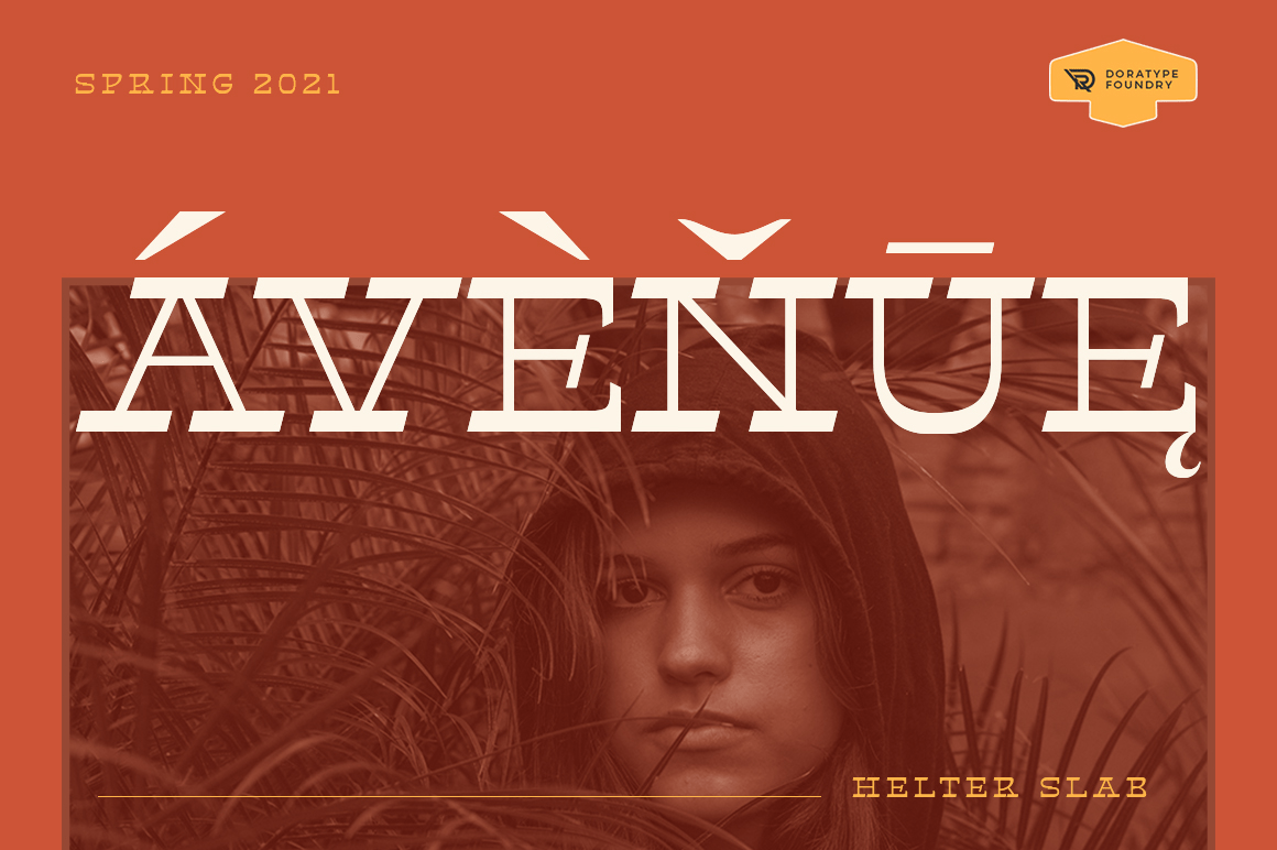 Helter Font Poster #1