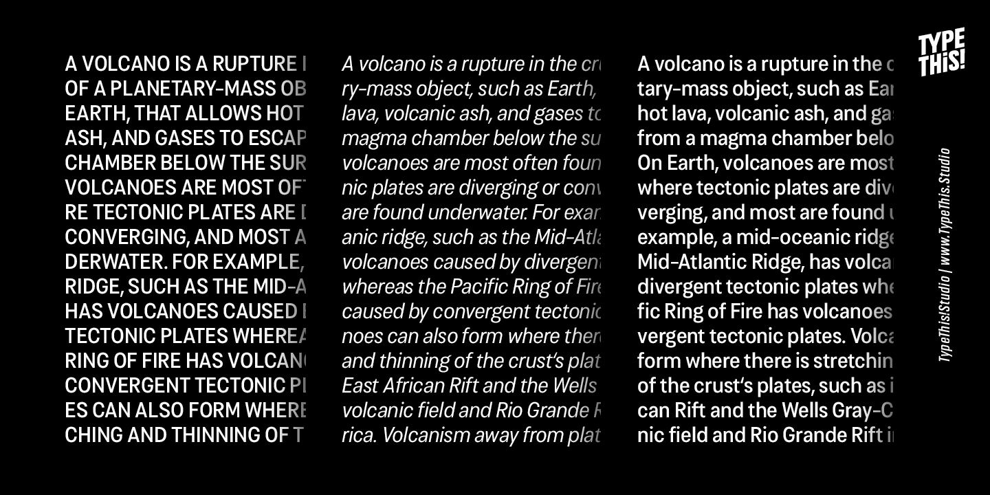 Cosima Core Font Poster #1