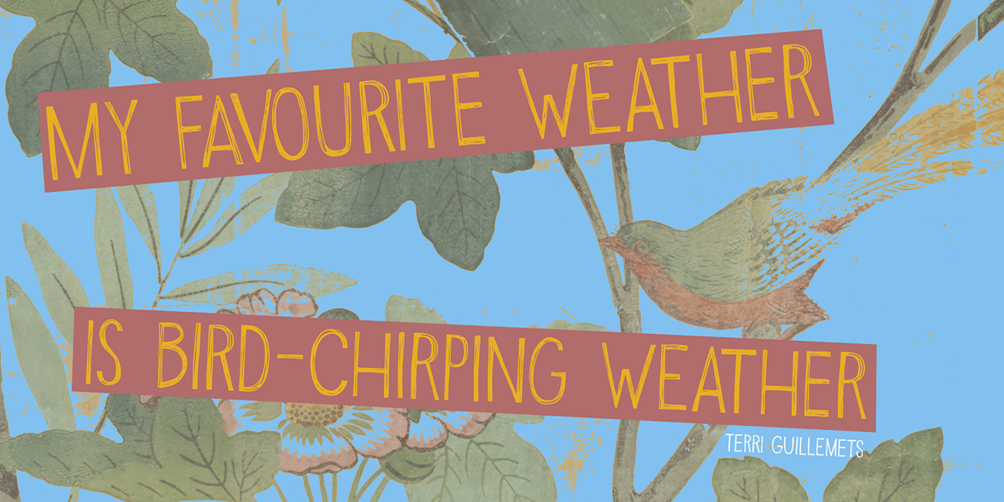 Whatnot 22 Font Poster #1