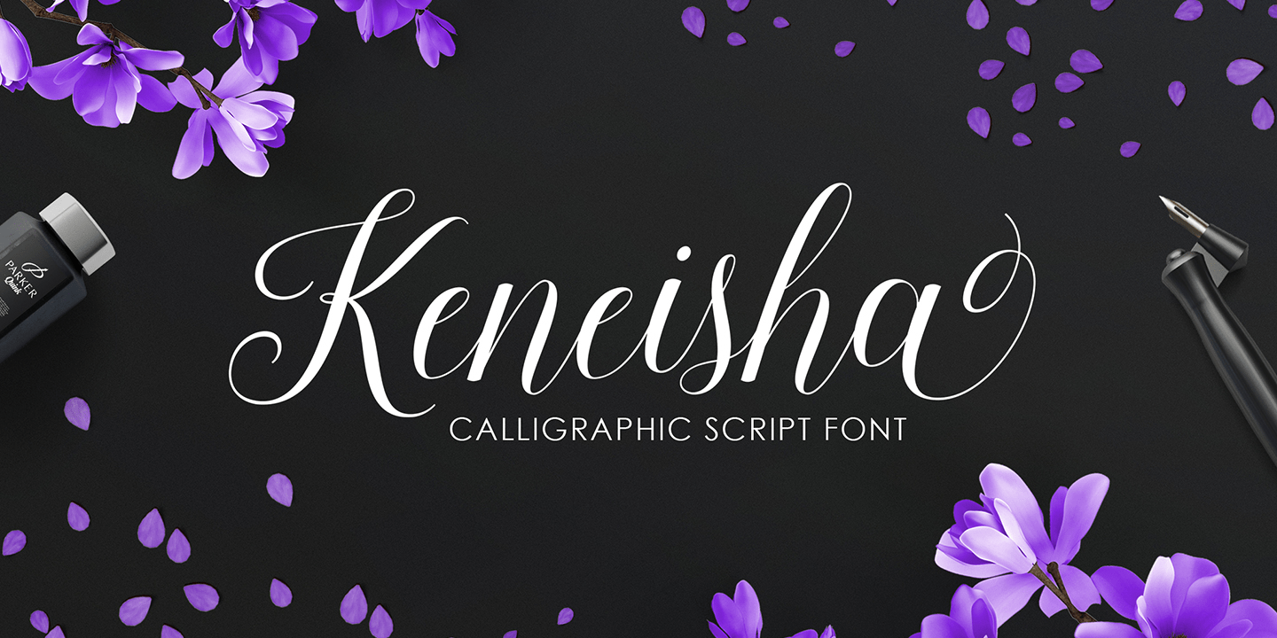 Keneisha Font Family
