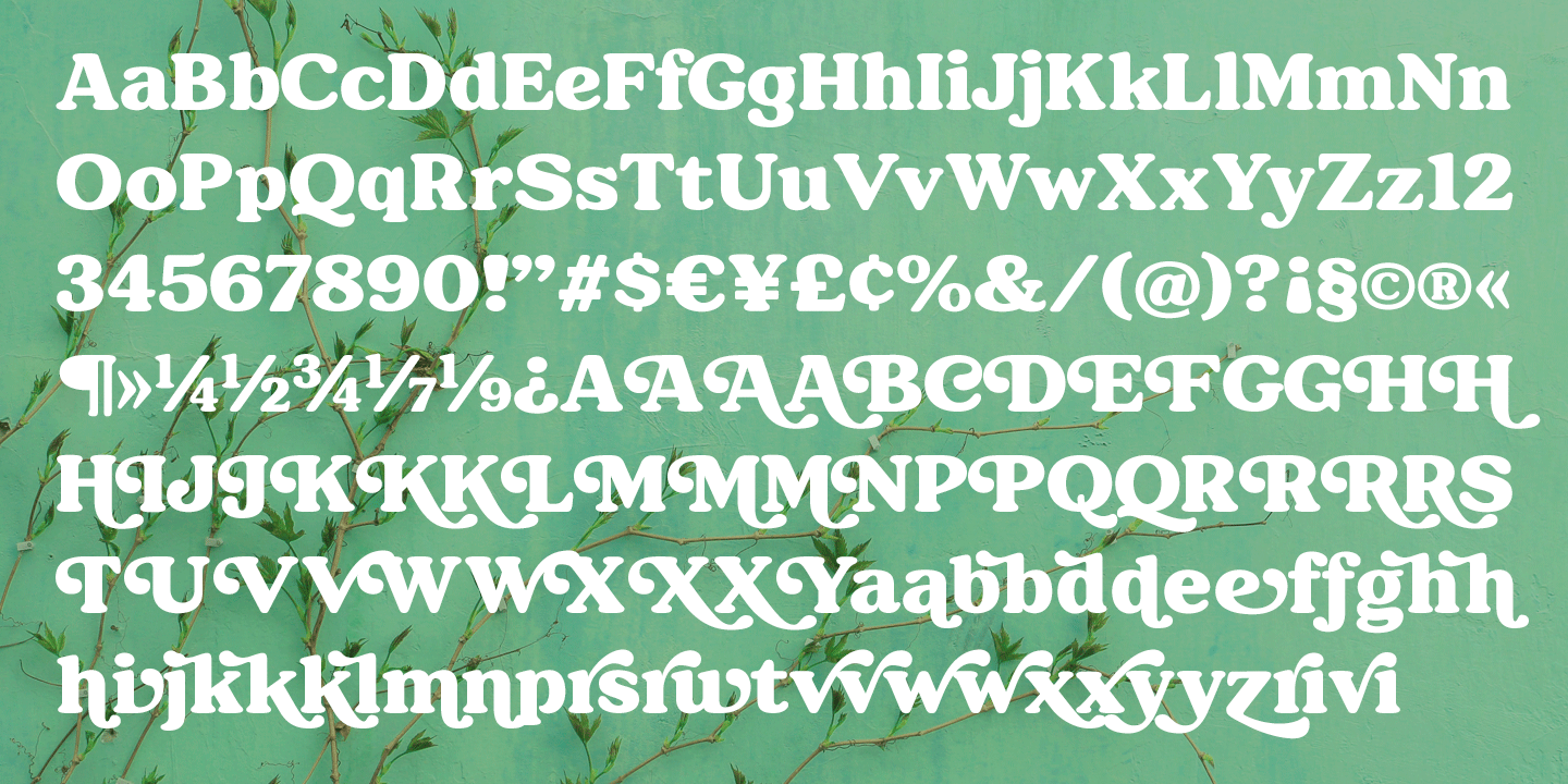 Maple Drive Font Poster #1