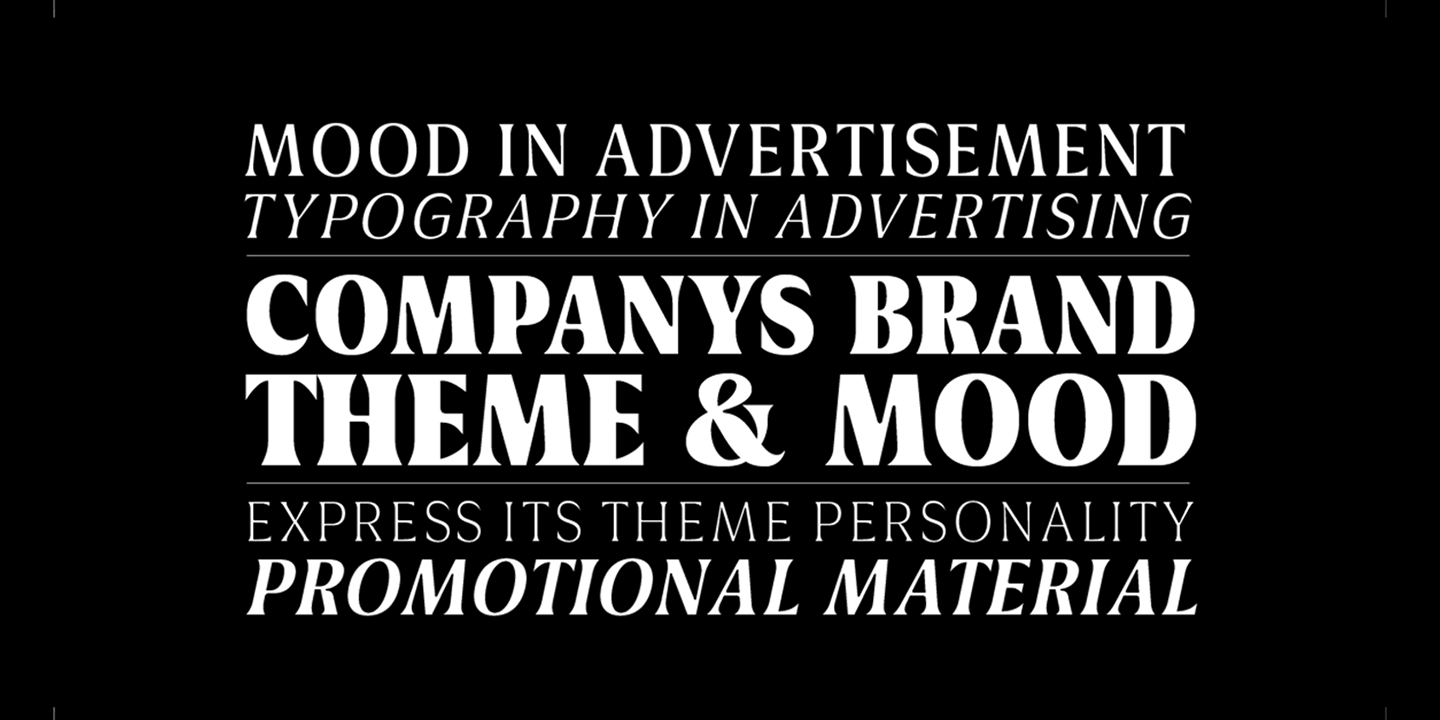 Griggs Serif Font Poster #1