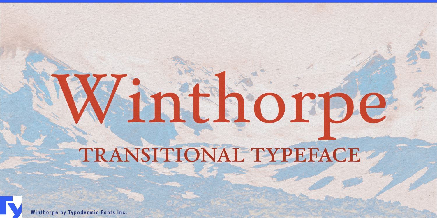 Winthorpe Font Poster #1