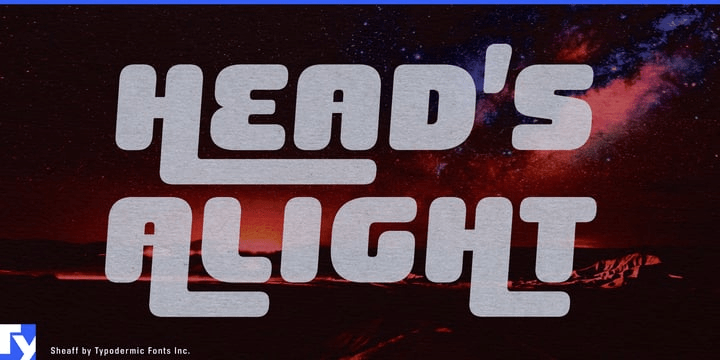 Sheaff Font Poster #1