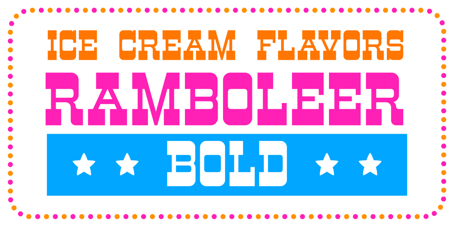 Ramboleer Font Poster #1