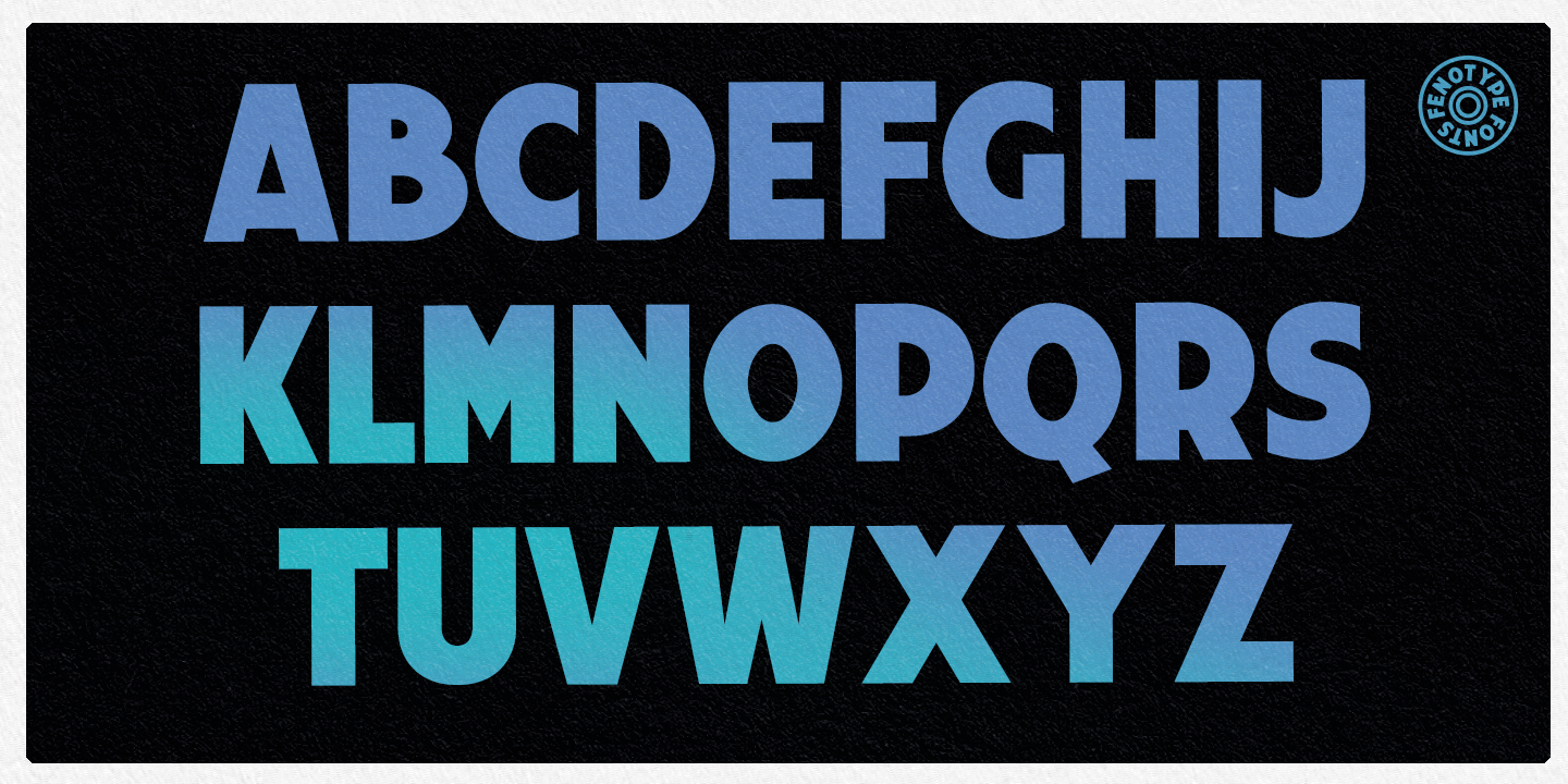 Travel Poster Font Poster #1