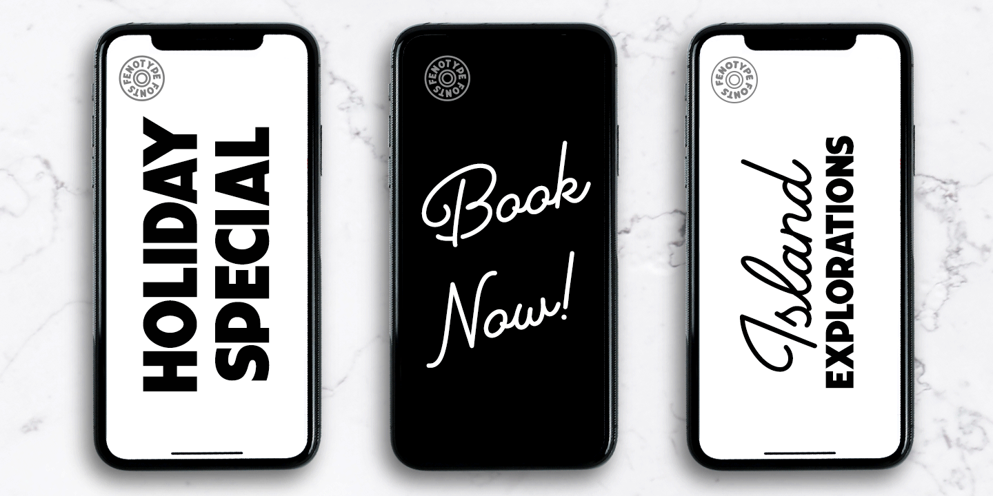 Travel Poster Font Poster #1