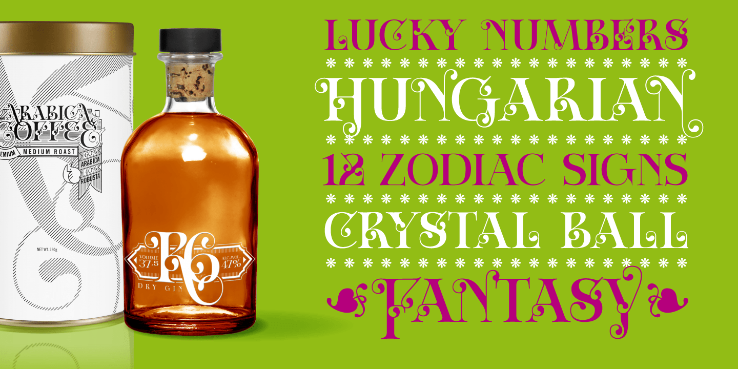 Zoltana Font Poster #1